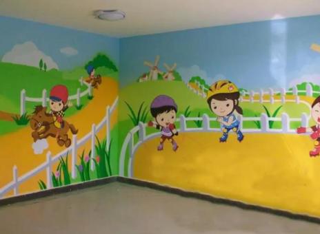 蚌埠幼儿园墙体彩绘制作流程及注意事项