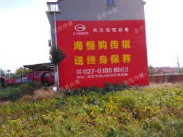 蚌埠墙体广告影响褪色的因素