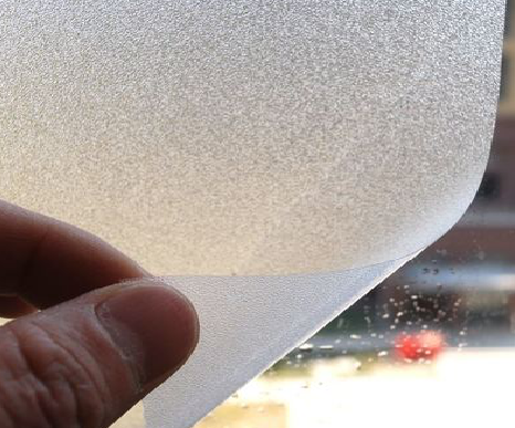 蚌埠玻璃门外面粘广告用什么材料好？